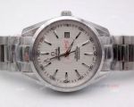 High Quality Copy Omega Aqua Terra White Face Watch Stainless Steel